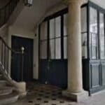 portineria di un palazzo d'epoca